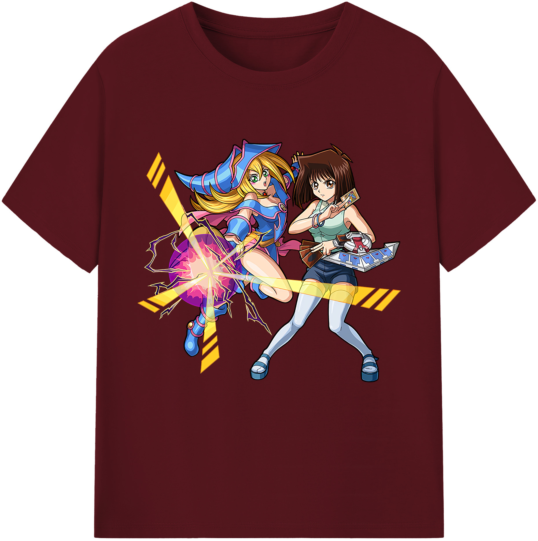 （画像用） 遊☆戯☆王 Yu-Gi-Oh! 綿100％半袖Tシャツ（フロントプリント）